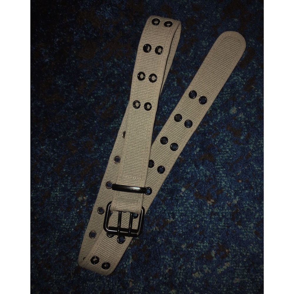 Green Grommet Belt